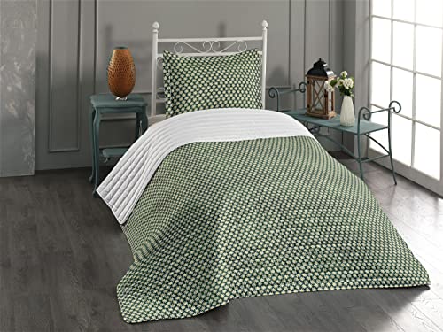 Emerald Yellow and White