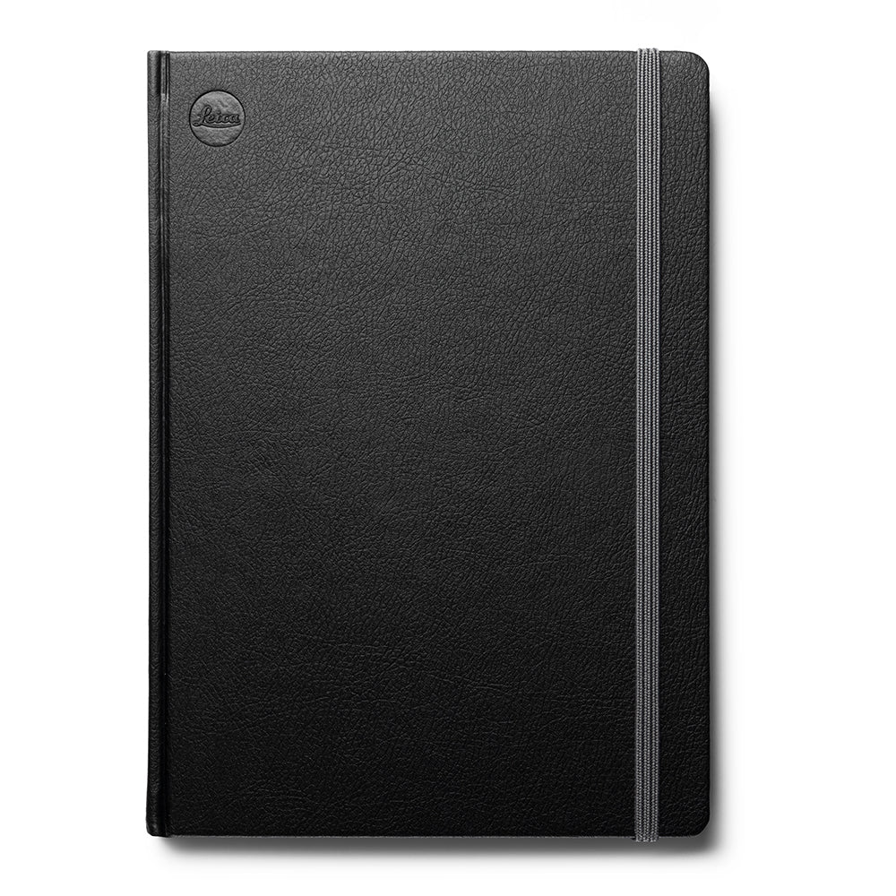 Premium Leica Notebook - DIN A5 Size, Classic Black - Perfect for Journaling, Sketching & Note-Taking