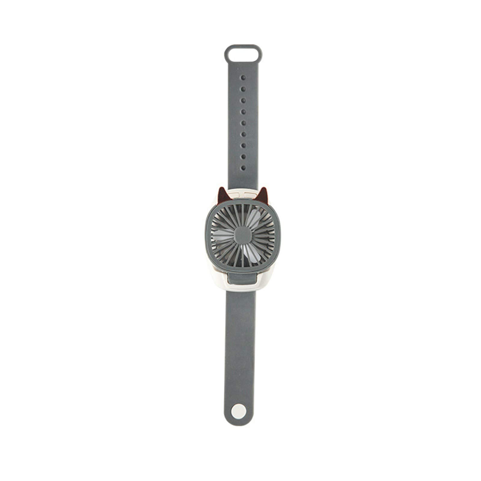 TiFyTofy Mini Handheld Portable Electric Watch Fan - Ultra Quiet with 3 Speed Settings - Perfect for Office, Travel & Outdoor Activities