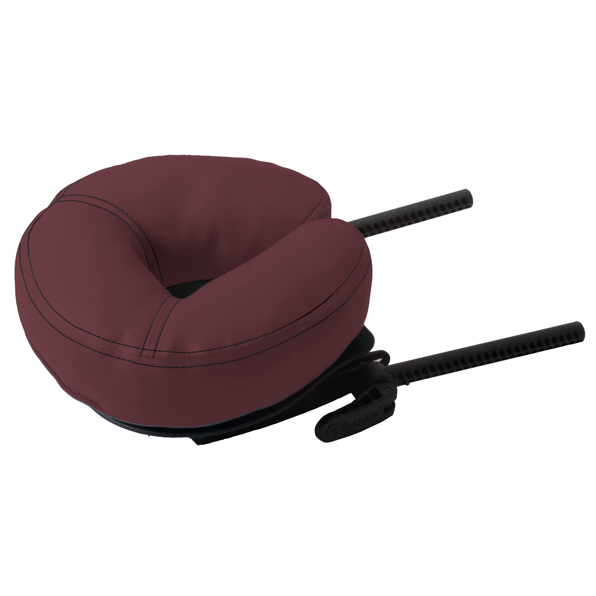 EARTHLITE Deluxe Adjustable Massage Table Face Cradle with Comfortable Face Pillow - Professional Headrest Platform for Massage Tables & Chairs - Perfect for Spa, Clinic, and Home Relaxation