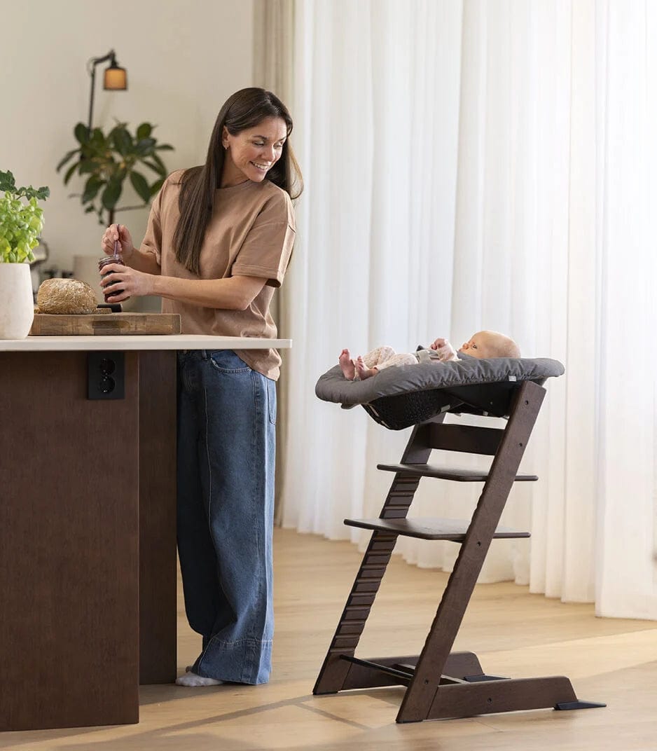Stokke Tripp Trapp Complete High Chair with Cushion & Tray - Adjustable Baby Feeding Chair for Toddlers - Perfect for Dining, Playtime & Learning Activities