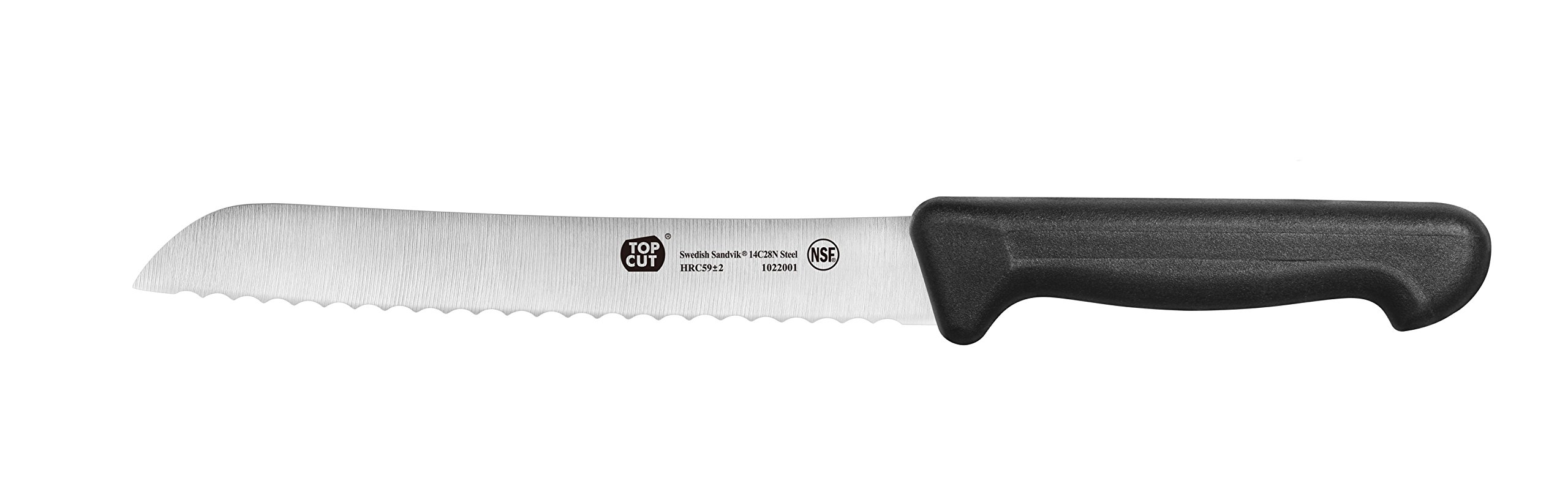 Cangshan P2 Series 8-Inch Swedish 14C28N Steel Bread Knife - Professional Kitchen Tool for Slicing Bread, Cakes & Pastries - Perfect for Home Bakers & Restaurants