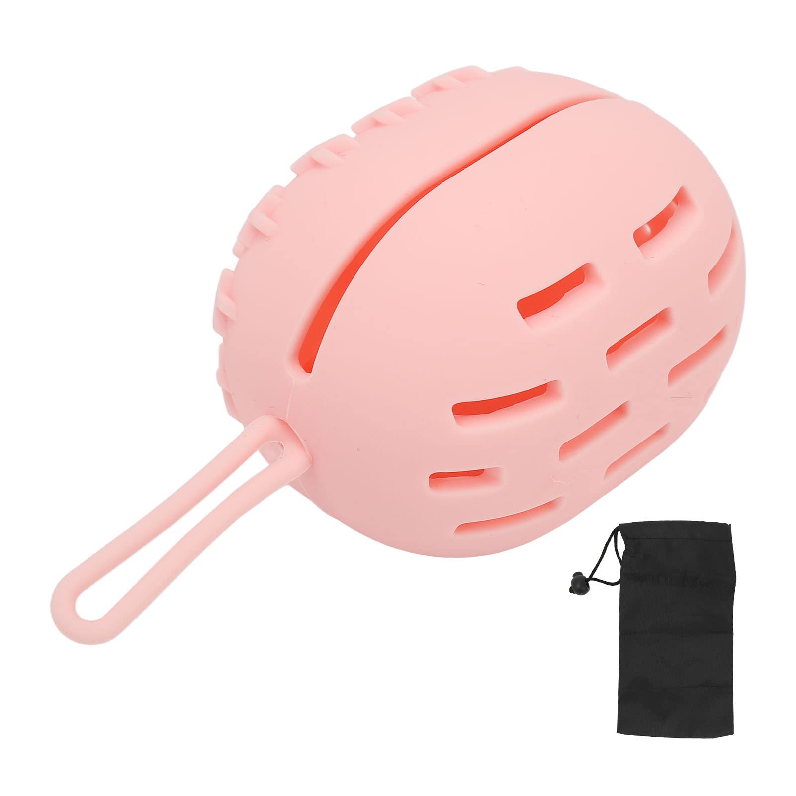 EXCLUZO Breathable Makeup Sponge Case - Soft Portable Blending Sponge Holder for Easy Cleaning & Full Protection | Travel & Home Use (Pink) | Perfect for Makeup Artists & On-the-Go Touchups