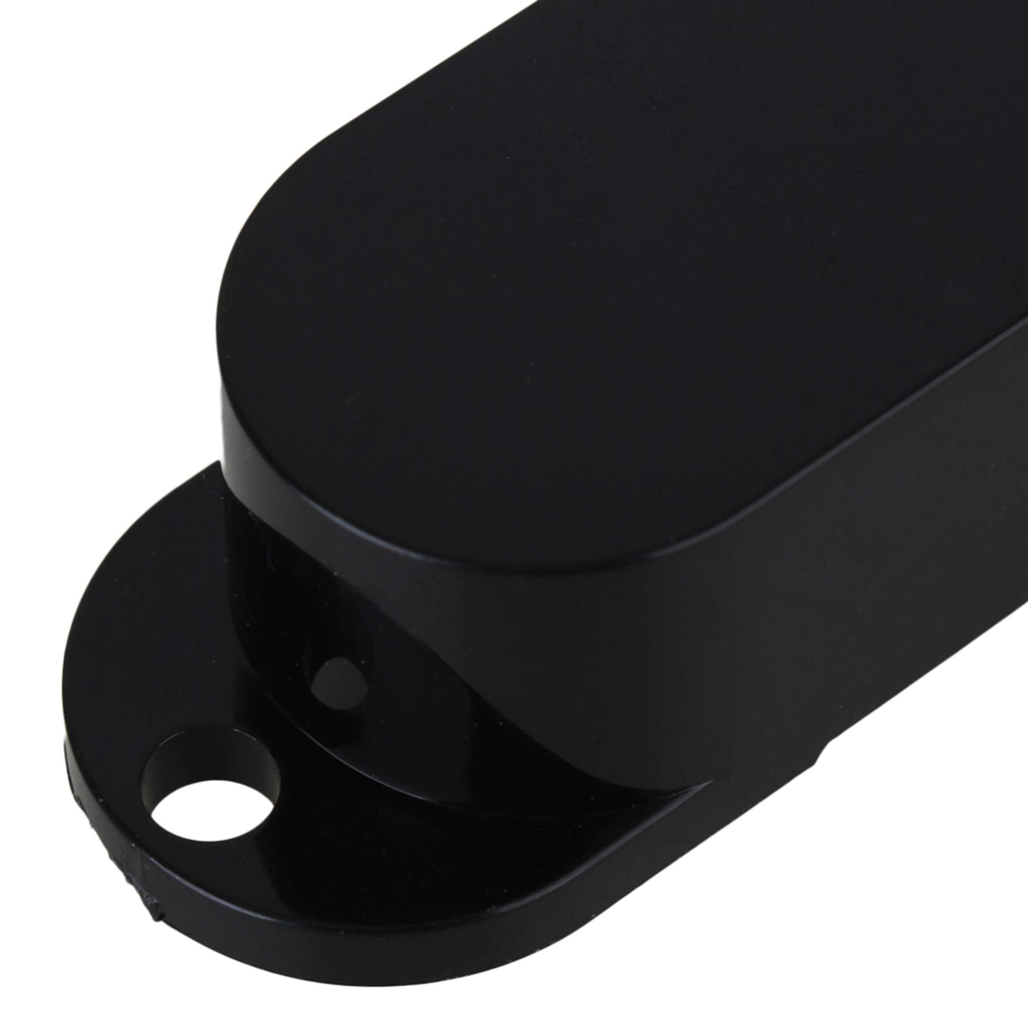 Lovermusic 82mm Black Plastic Closed Shell Electric Guitar Single Coil Pickup Covers (3-Pack) - Perfect for Fender Stratocaster, Telecaster & DIY Guitar Upgrades