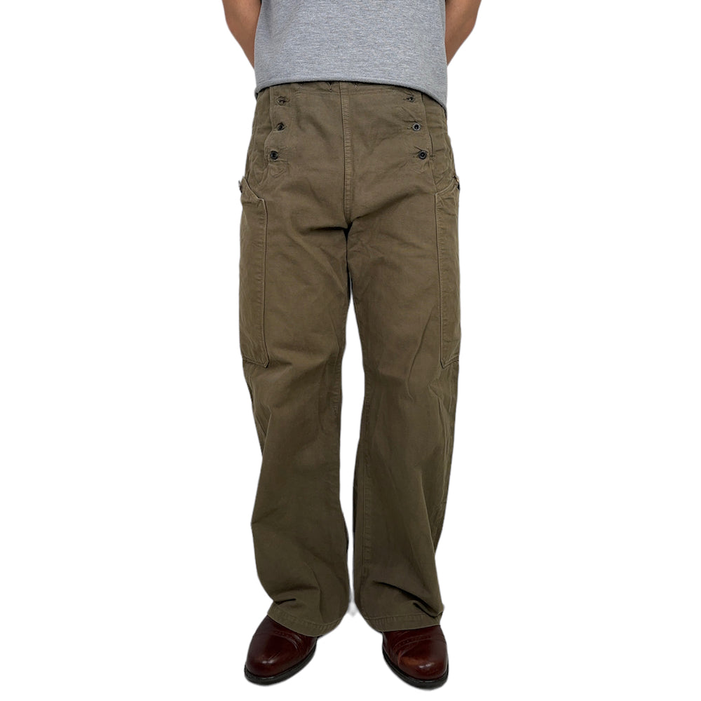 Vintage Military Flare Pants by KAPITAL - Retro High-Waisted Bell Bottom Trousers for Men & Women | Perfect for 70s Theme Parties, Concerts, and Casual Streetwear
