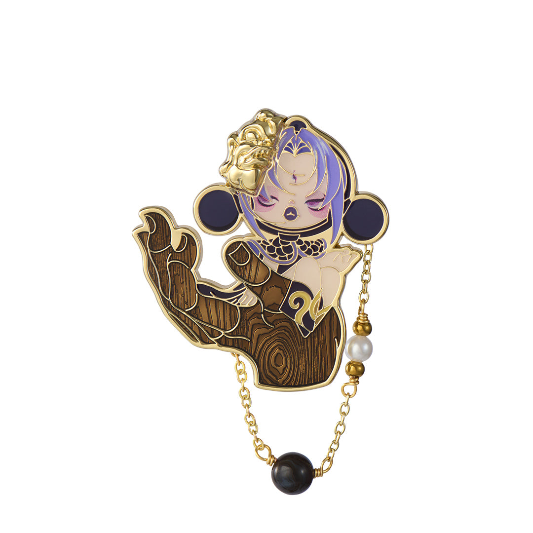 POP MART SKULLPANDA The Mirage Series Blind Box Mystery Collectible Pin - Cute Anime Brooch for Cosplay, Fashion Accessories & Gift Giving