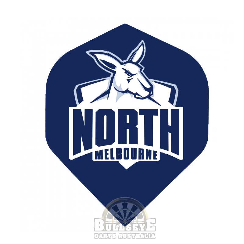 North Melbourne Kangaroos AFL Dart Flights - Premium Quality Darts Accessories for Professional & Casual Players | Perfect for Bars, Pubs, and Home Game Rooms