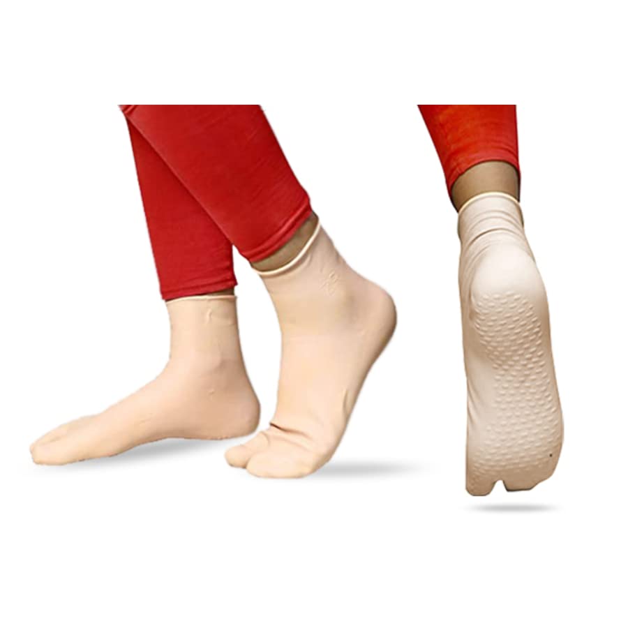 Premium Moisturizing Waterproof Socks for Cracked Heels & Callus Removal | Zency HeelCare Foot Protector for Pain Relief & Swelling | Anti-Crack Socks for Men & Women (Large, 1 Pair) | Ideal for Dry Feet, Overnight Healing & Comfortable Wear at Home
