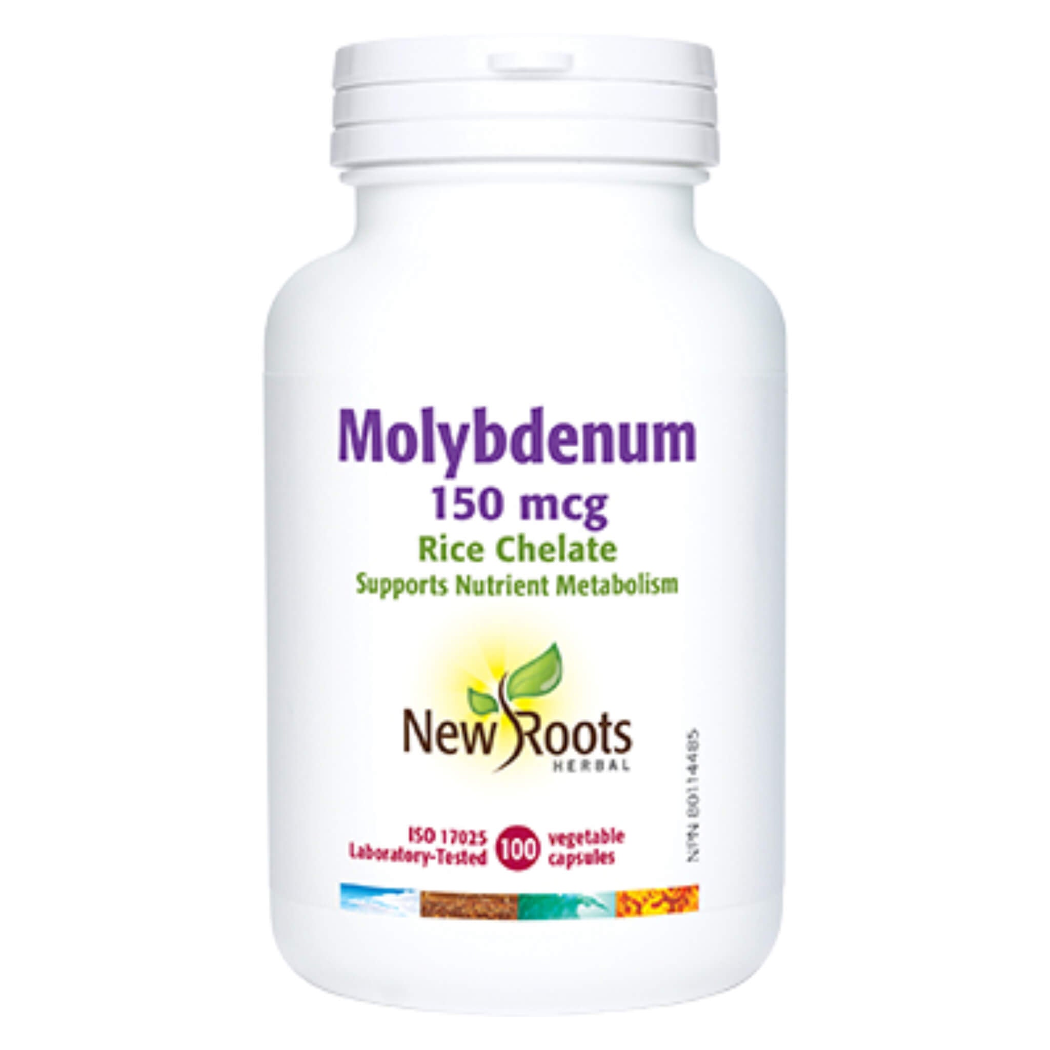 Pure Molybdenum Rice Chelate 150mcg Supplement - Supports Detox & Enzyme Function - Ideal for Daily Wellness & Metabolism Boost