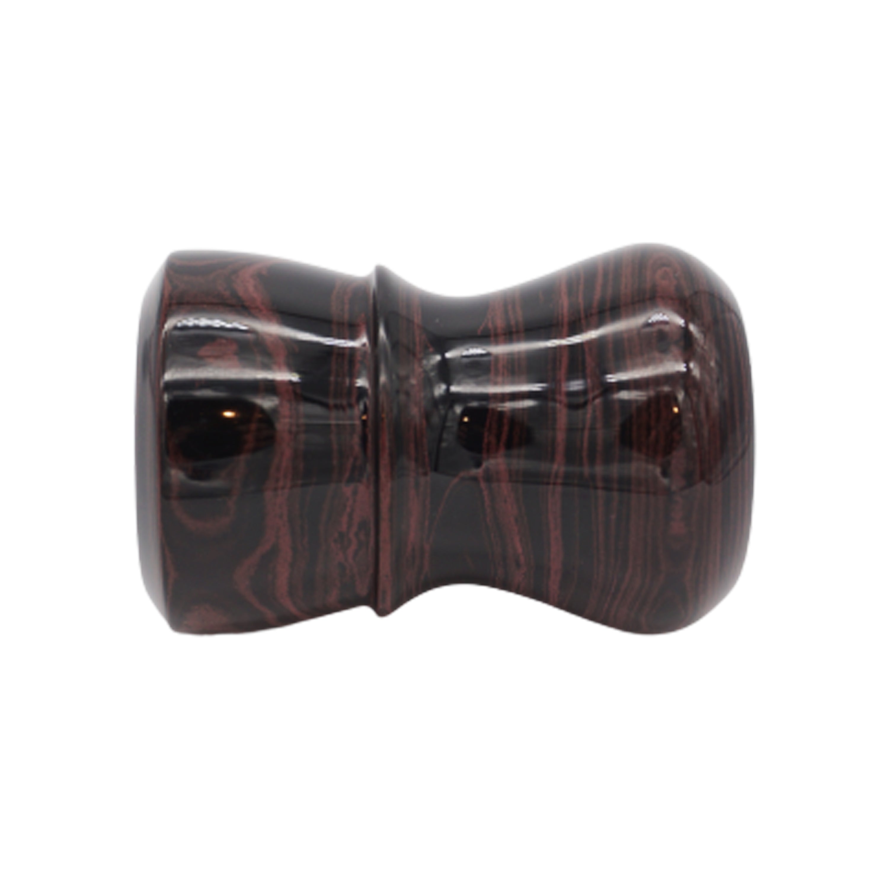 Premium Handcrafted Raspberry Ebonite Shaving Brush Handle - Fits 24mm & 26mm Knots - Perfect for Wet Shaving & Grooming Gifts
