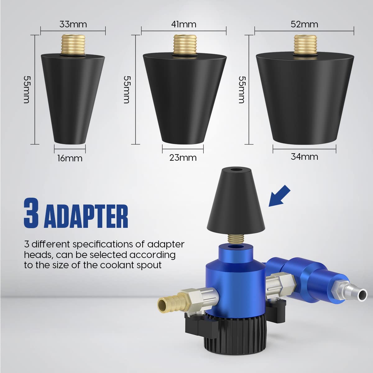 MR CARTOOL Coolant Vacuum Refill Kit - Professional Cooling System Refiller with Pressure Gauge Tester & 3 Size Adapters - Perfect for Car Radiator Maintenance and DIY Auto Repair