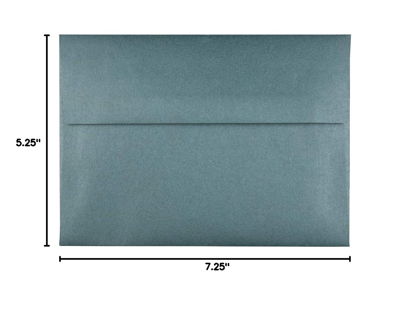 JAM PAPER A7 Metallic Envelopes 5.25x7.25