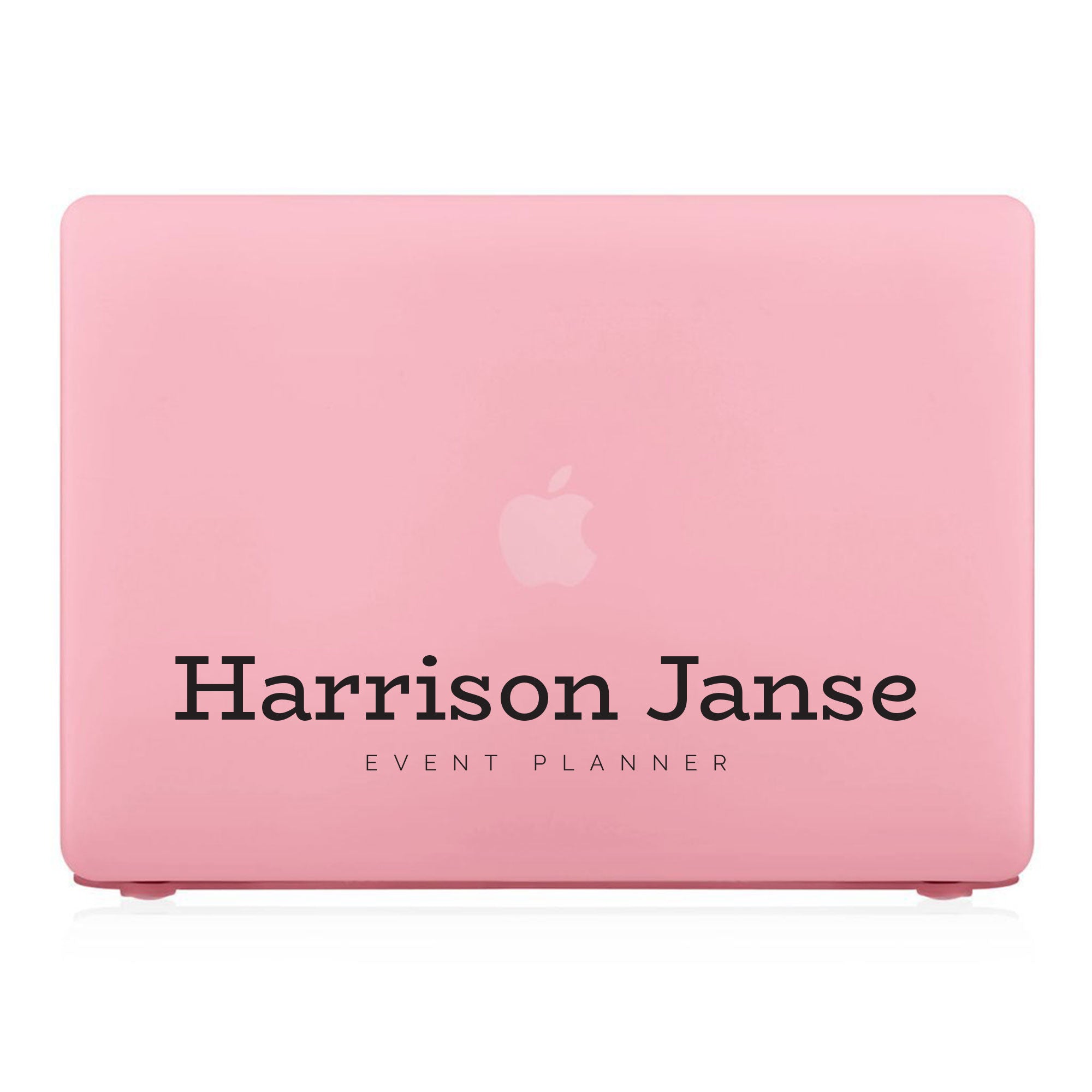 Premium MacBook Pro Case with Custom Name & Occupation Engraving - Durable Protective Cover for Work, School & Travel