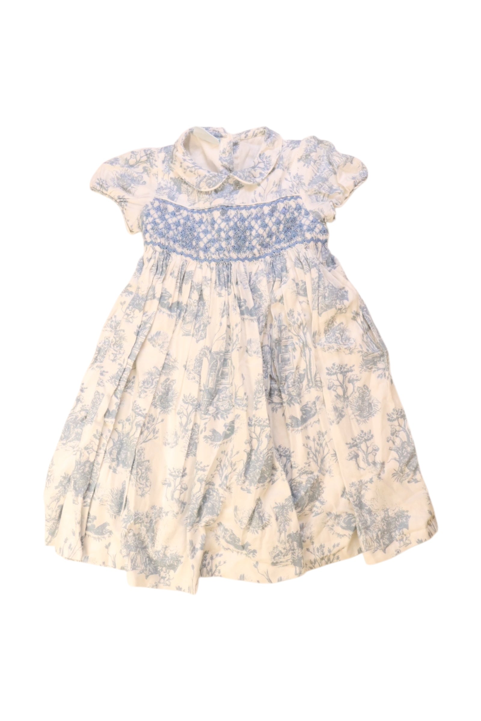 Annafie Floral Print Girls Dress Size 3T - Cute Summer Outfit for Toddler Girls, Birthday Party & Photo Shoot
