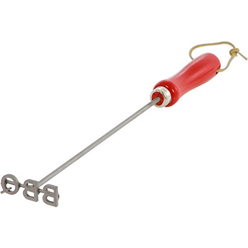 Premium 6 Letter BBQ Steak Branding Iron - Customizable Meat Branding Tool for Grilling, Smoking & BBQ - Perfect for Steak Lovers & Outdoor Cooking Enthusiasts