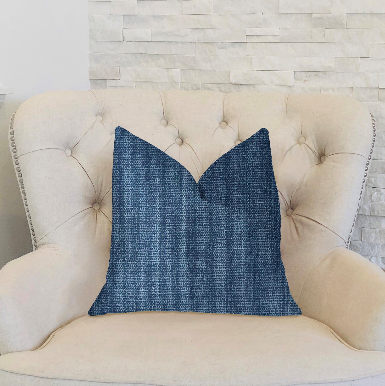 Plutus Moon Luxury Throw Pillow 22x22 Inches - Soft Decorative Cushion for Sofa, Bed & Home Decor - Premium Accent Pillow for Living Room, Bedroom & Office