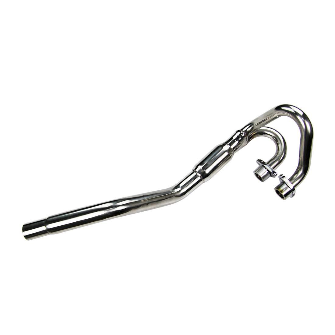 CoolingSky Stainless Steel Performance Exhaust Header Pipe for 1999-2010 Honda TRX400EX ATV - High Flow Design for Improved Power & Sound - Perfect for Off-Road Racing & Trail Riding