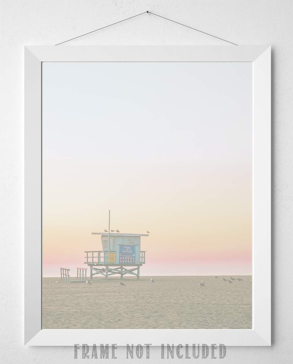 Endless Summer Beach House Decor - 11x14 Unframed Coastal Wall Art Print for Lake Cabins, Surfing Rooms & Summer Home Decoration | Perfect Beach Life Sign Gift for Vacation Homes & Coastal Living Spaces