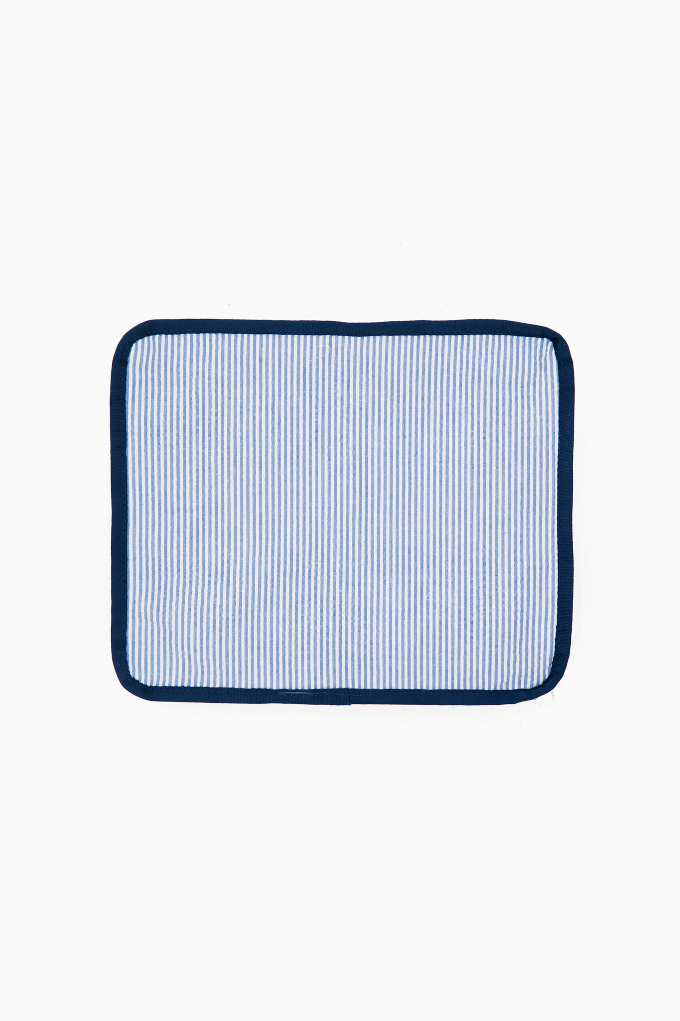 Blue Seersucker Travel Set for Women & Men - Lightweight Wrinkle-Free Vacation Outfit | Perfect for Summer Trips, Beach Getaways & Cruise Vacations