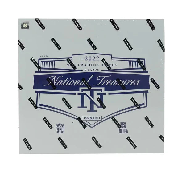 2022 Panini National Treasures Football Hobby Box - NFL Trading Cards Collection for Sports Memorabilia & Investment - Perfect for Collectors, Gift Giving, and Fantasy Football Fans
