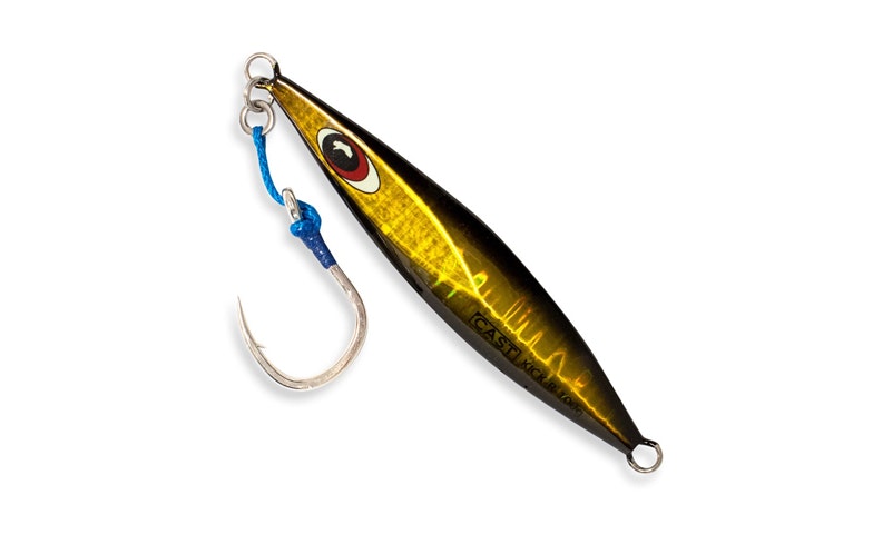 Premium Cast Slow Pitch Jig Kick R 100g Saltwater Fishing Lure - Perfect for Offshore Angling and Deep Sea Fishing