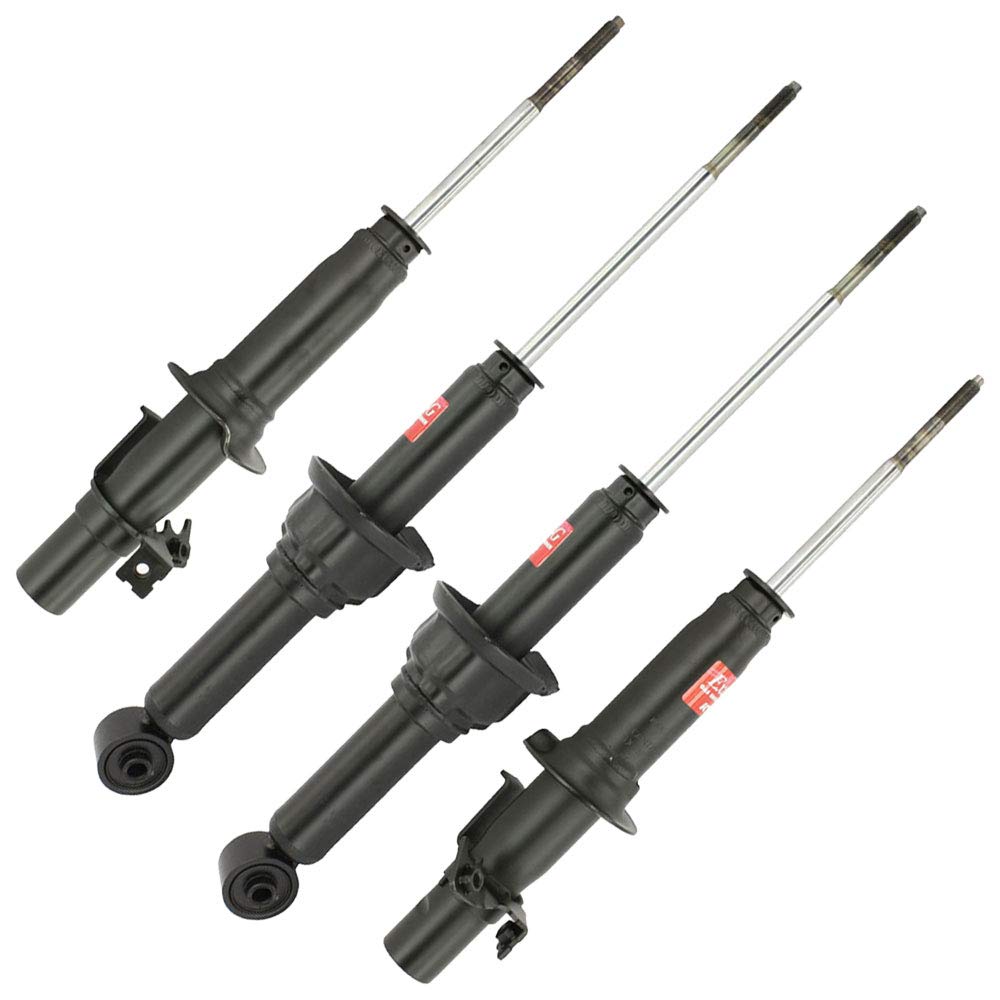 Excel-G Performance Shocks & Struts Set of 4 for 1988 Honda Civic & CRX - 77-62547AQ | Improved Ride Comfort & Handling | Perfect for Daily Commuting & Road Trips - BuyAutoParts
