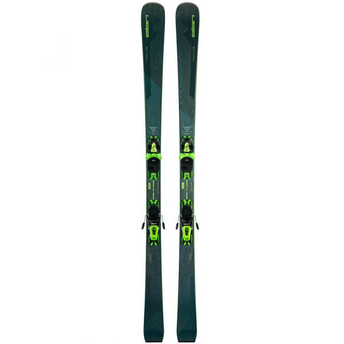 Elan 2023 WINGMAN 78 TI PS Skis with ELS 11.0 GW SHIFT BLK/GRN B85 Bindings - All-Mountain Performance for Powder, Groomers & Park Skiing
