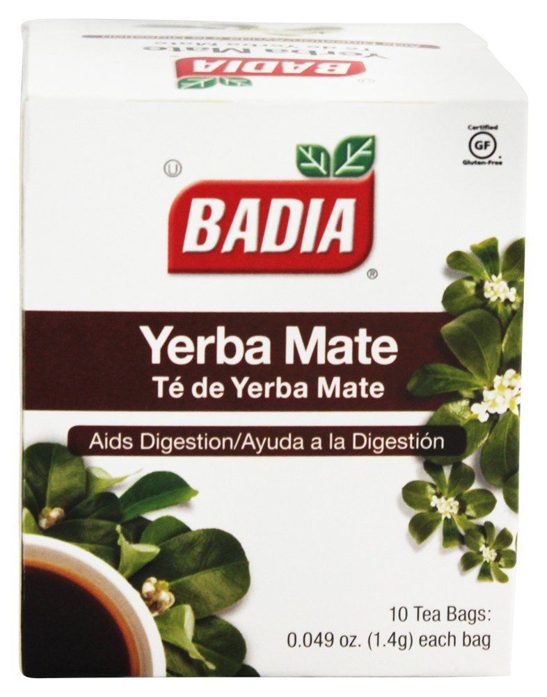 Organic Yerba Mate Tea Bags - 100% Natural Energy Boost - 10 Count Pack - Perfect for Morning Focus & Afternoon Pick-Me-Up
