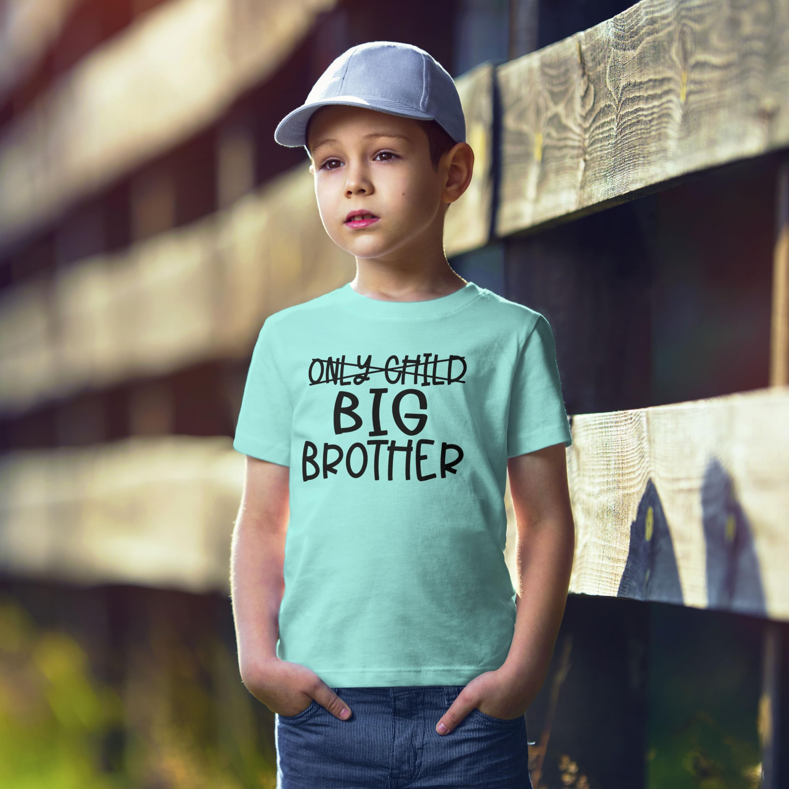 Big Brother Announcement Shirt for Boys - Cute Sibling Reveal Outfit | Perfect for Gender Reveal Parties & New Baby Announcements
