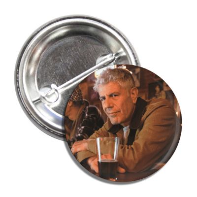 Anthony Bourdain Inspired Buttons - Collectible Pin Badges for Fans, Travel & Backpack Accessories - Perfect for Jackets, Hats, Bags & DIY Crafts