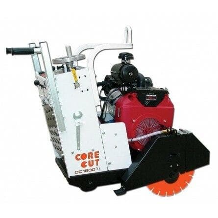 CC1800XL Medium Walk Behind Concrete Saw - Heavy Duty Construction Equipment for Cutting Asphalt, Pavement & Concrete - Perfect for Road Repair, Demolition & Landscaping Projects