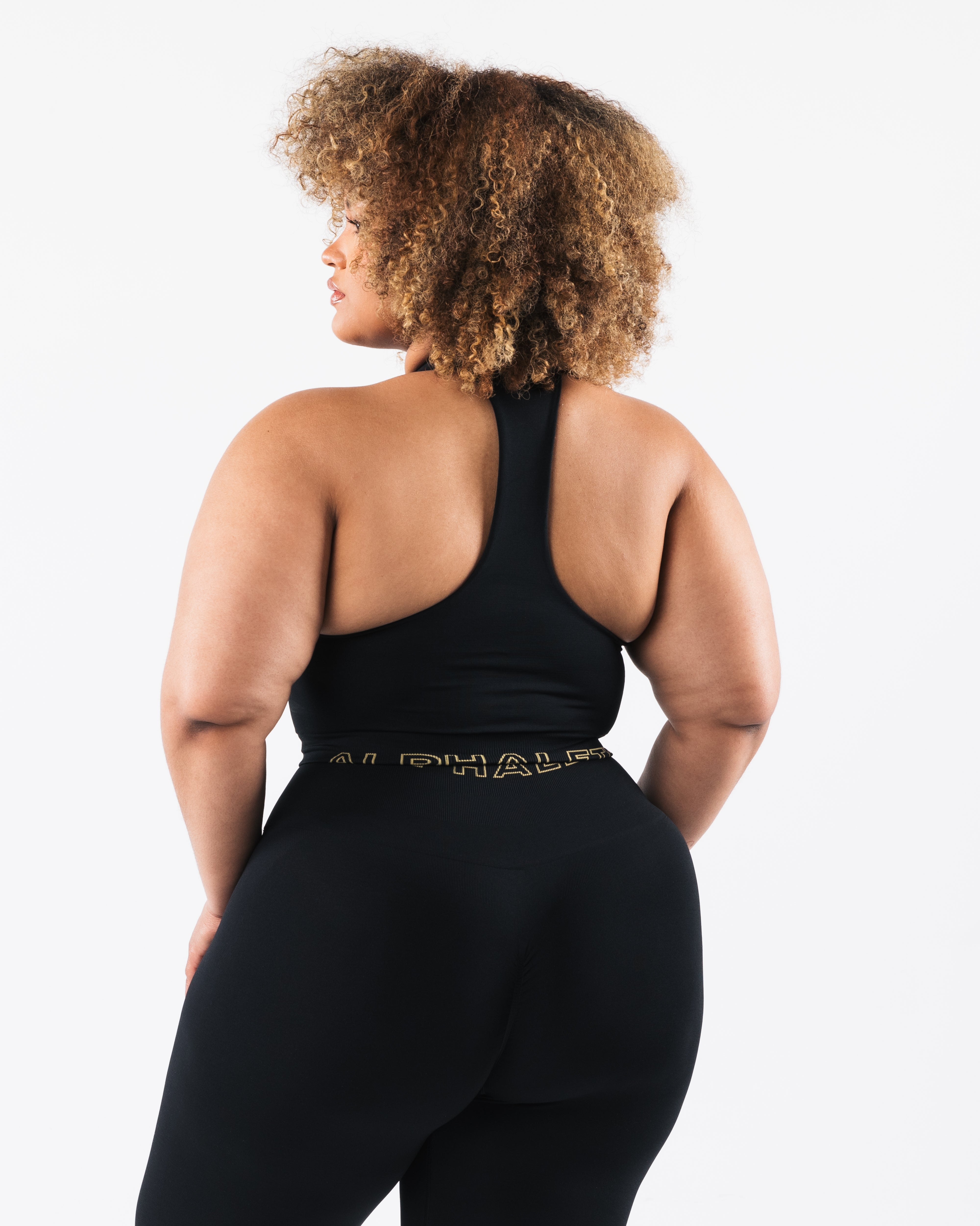 Amplify Cassio Bra - Wireless Comfort Bra for Women, Black SE - Perfect for Yoga, Workouts & Everyday Wear