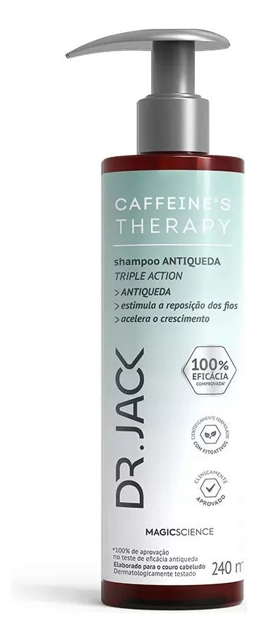 Anti Hair Fall & Growth Shampoo with Caffeine Therapy - 240ml Hair Loss Treatment for Men & Women | Strengthens Roots & Promotes Thicker Hair | Daily Use for Healthier Scalp & Fuller Look