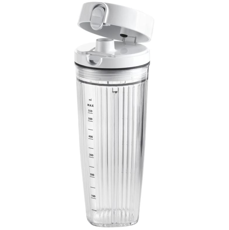 Zwilling Enfinigy 550ml Personal Blender - 1 Speed, Compact & Powerful, Silver - Perfect for Smoothies, Protein Shakes & Healthy Drinks at Home, Gym or Office