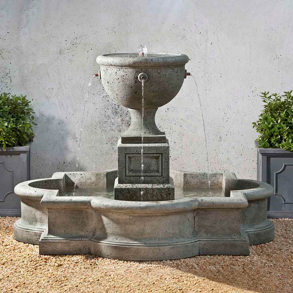 Campania International Navonna Outdoor Fountain - Classic Italian Garden Fountain for Patio, Yard, and Landscape Decor | Perfect for Backyard, Garden, and Outdoor Living Spaces