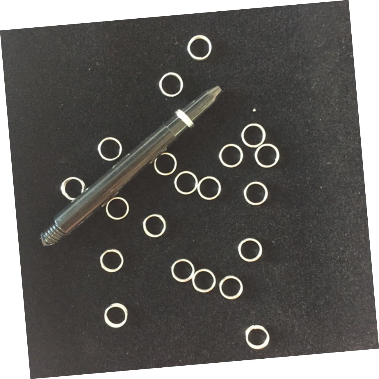 200 Pcs Zinc Alloy Flight Rings - Bulk Jewelry Making Supplies for DIY Accessories, Bracelets & Keychains - Perfect for Crafters, Jewelry Designers and Gift Making