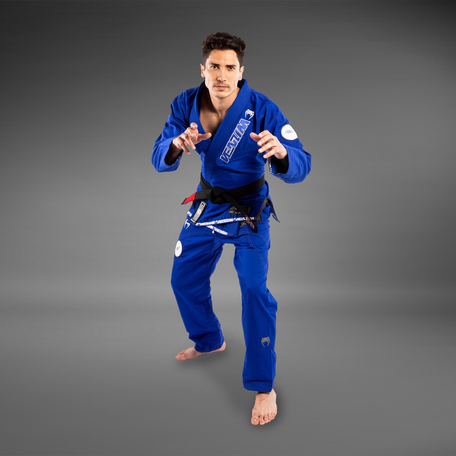 Venum Elite Light 3.0 BJJ Gi - Premium Lightweight Brazilian Jiu-Jitsu Uniform for Men & Women - Blue - Perfect for Training, Competition & MMA Practice