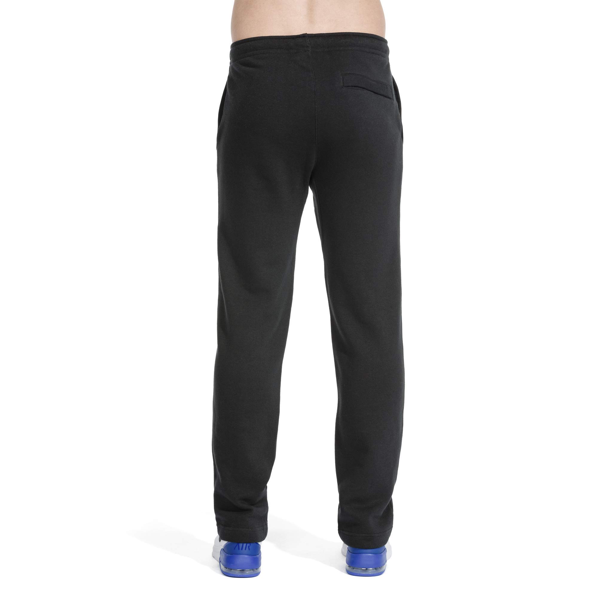 Nike Men's Open Hem Club Fleece Pants - Comfortable Athletic Joggers for Gym, Running & Casual Wear