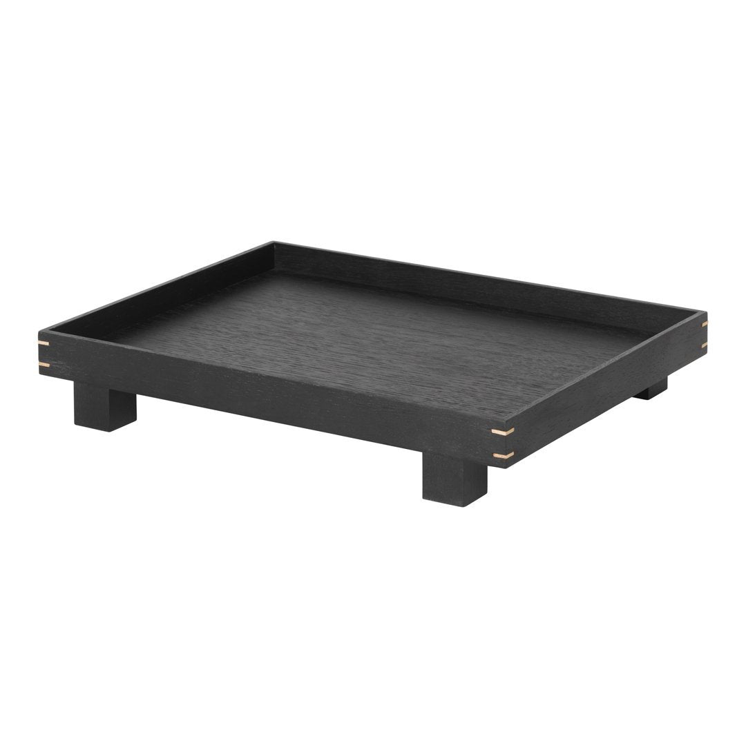Ferm Living Bon Wooden Tray - Natural Wood Serving Tray for Breakfast, Coffee, Tea, and Home Decor | Scandinavian Style Wood Tray for Dining, Kitchen, and Living Room