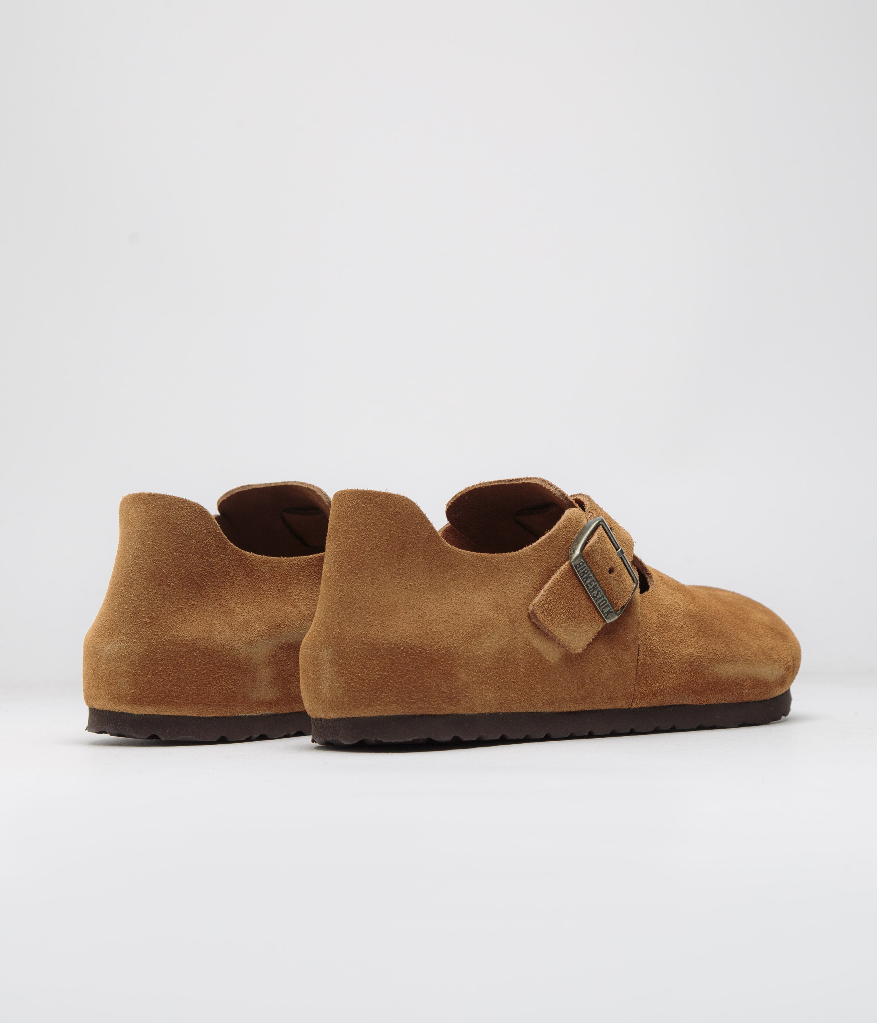 Birkenstock London Shoes for Men & Women - Comfortable Mink Suede Sandals | Perfect for Casual Wear, Walking & Travel