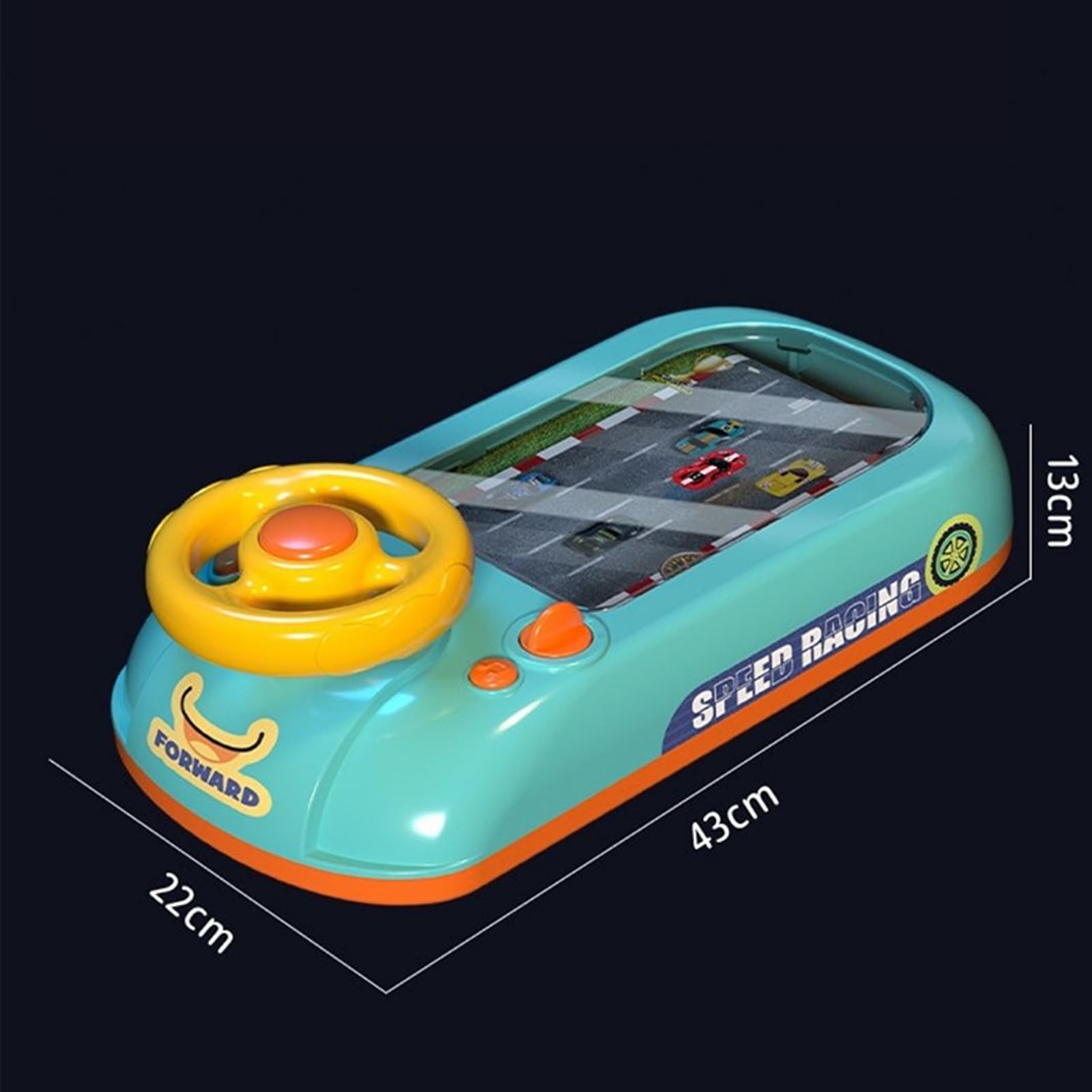 SteerJoy Driving Simulator Toy - Racing Game with Sound for Kids | Perfect Gift for Boys & Girls | Car Theme Adventure Play