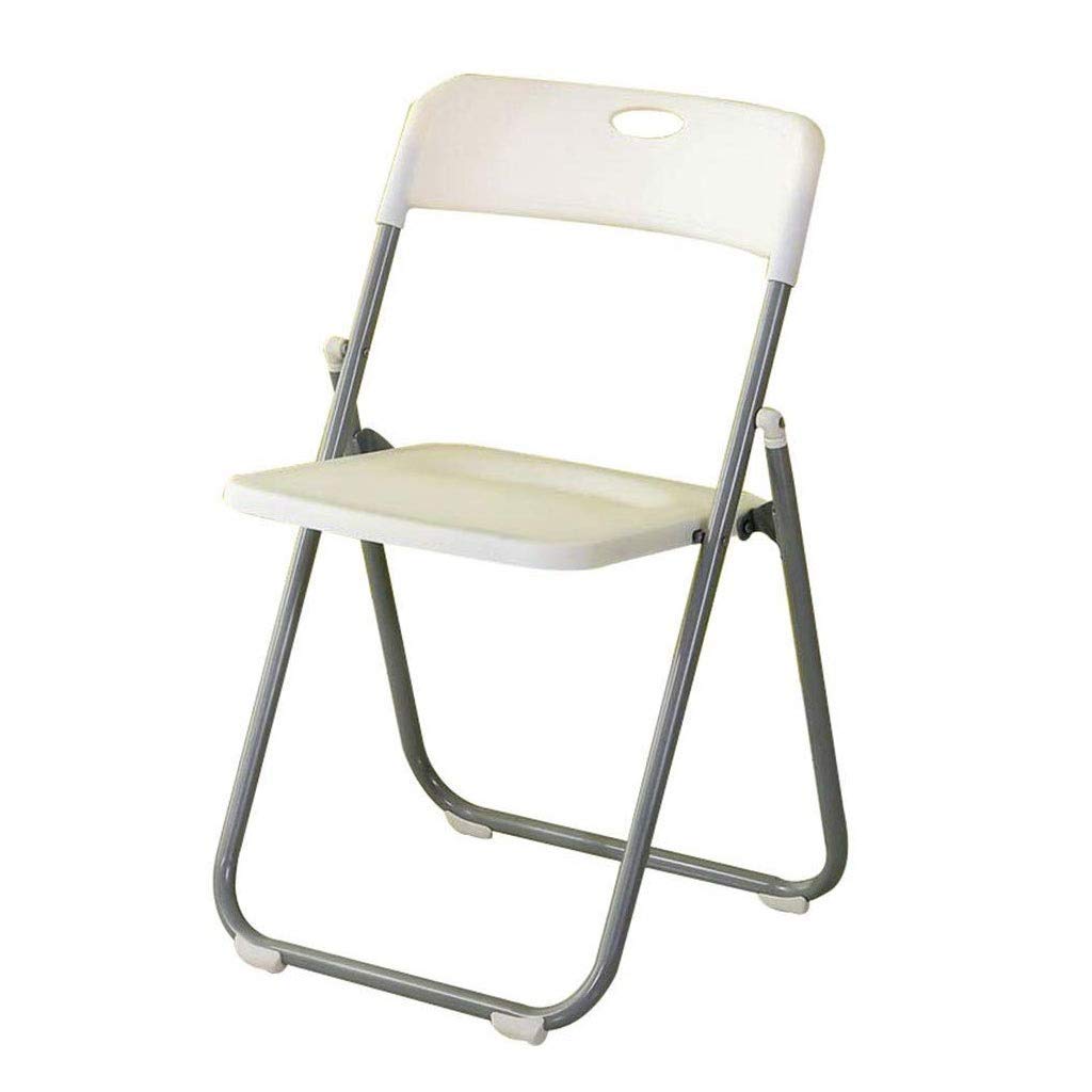 Portable Folding Chair Stool - Heavy Duty Steel Frame for Office, Training, Meeting Room & Home Use - Compact Bathroom Chair for Small Spaces - Perfect for Indoor & Outdoor Events, Camping, Picnics & More
