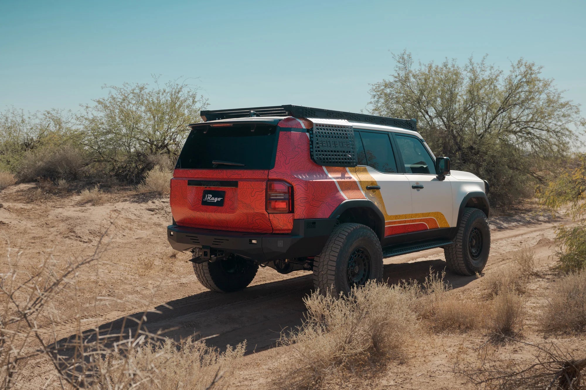 Rago Fabrication Rear Bumper for 2024+ Toyota Land Cruiser 250 Series | Heavy-Duty Off-Road Protection | Perfect for Overlanding & Trail Adventures