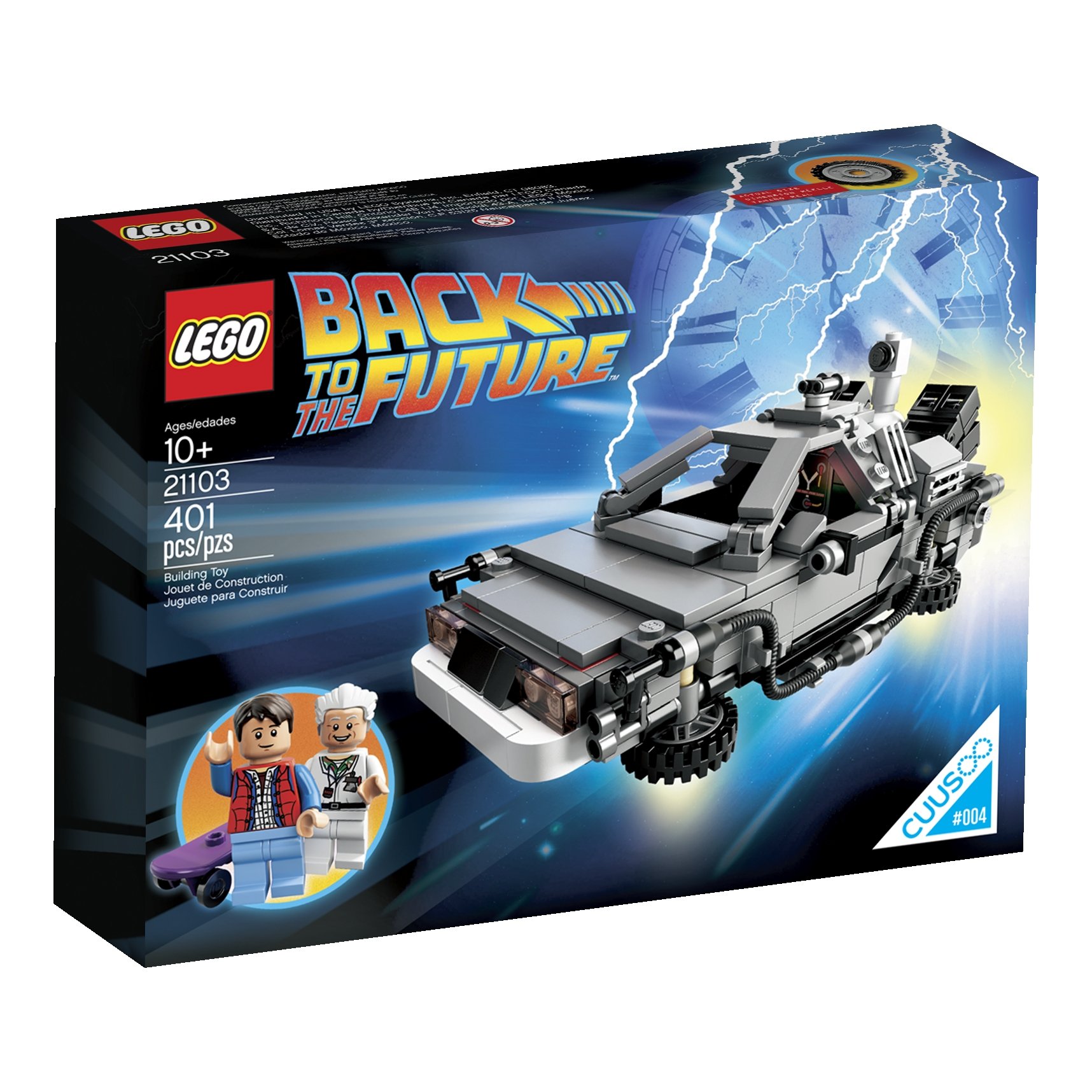 A Timeless Adventure with LEGO 21103 The Delorean Time Machine
