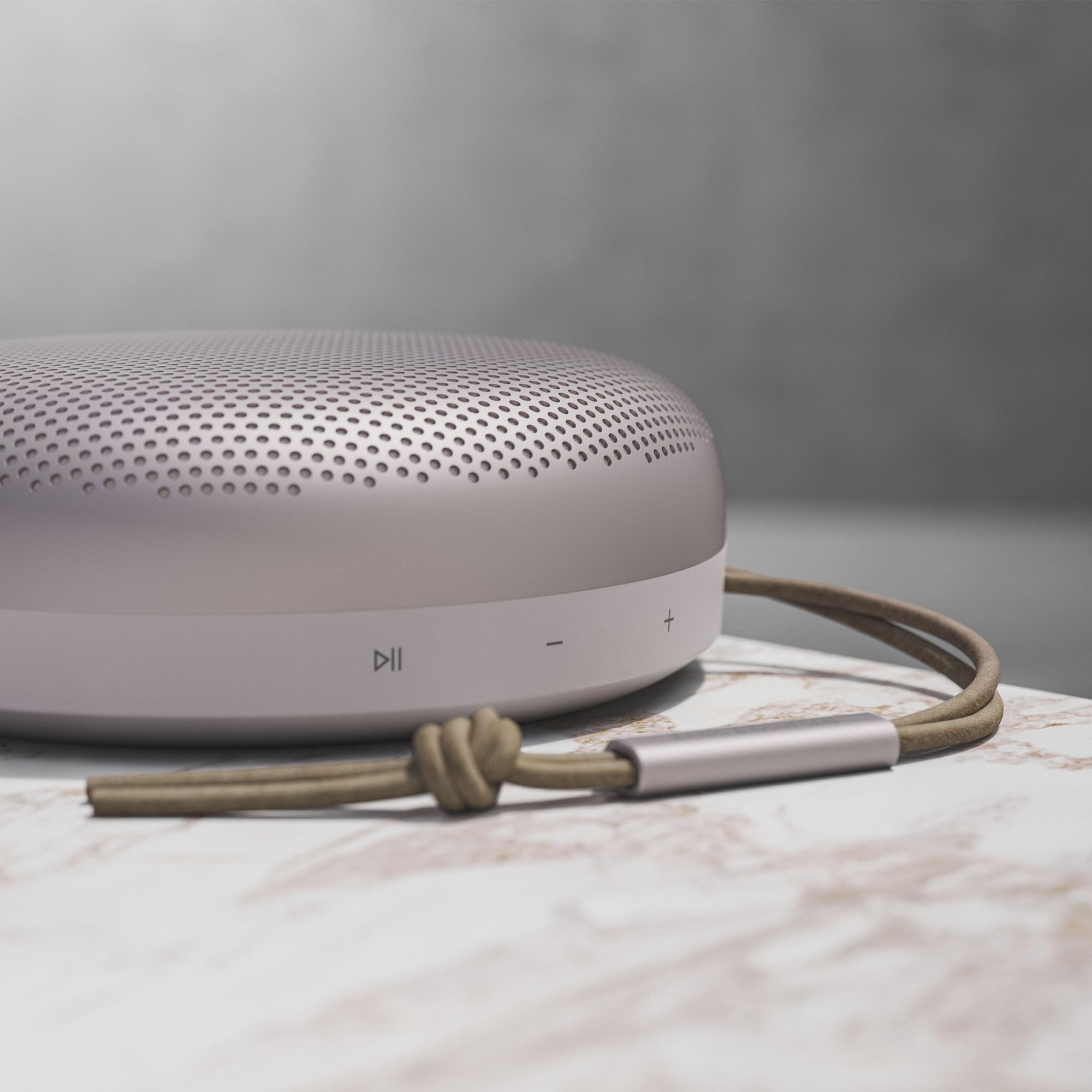 Bang & Olufsen Beosound A1 2nd Gen Wireless Bluetooth Speaker - Portable, Waterproof, Built-in Mic, Pink | Perfect for Outdoor Adventures, Pool Parties & Home Decor