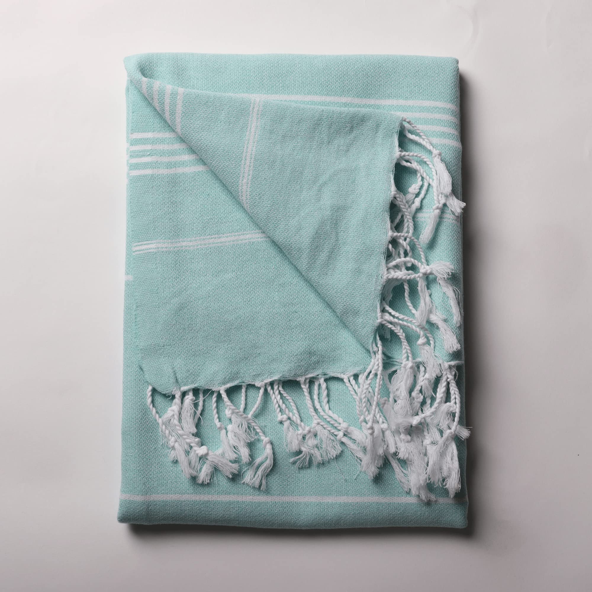 Puskul - Bulk Bachelorette Party Towels Pack of 10 | 100% Cotton Turkish Beach Towels | Bridesmaid Gift Set | Light Green | Perfect for Bachelorette Parties, Beach Vacations & Bridal Showers