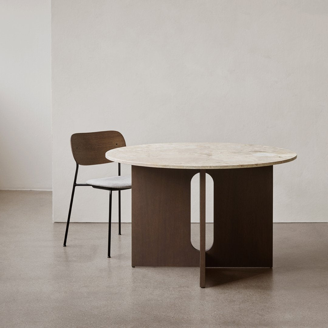 Stylish Androgyne Dining Table - Modern & Versatile for Kitchen, Dining Room, or Office | Perfect for Small Spaces & Entertaining Guests