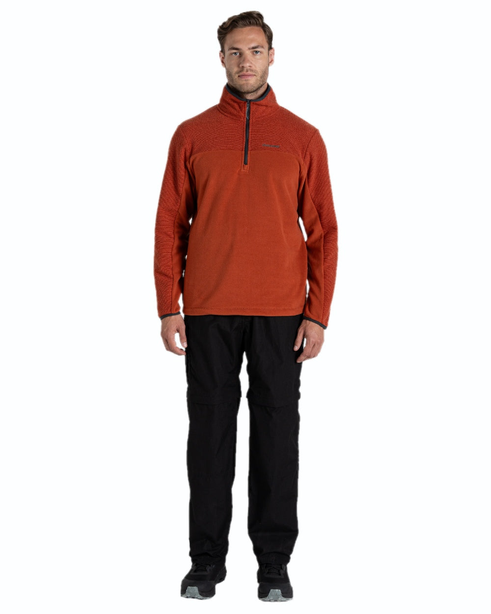 Craghoppers Men's Kiwi Convertible Recycled Trousers - Lightweight Quick-Dry Hiking Pants for Outdoor Adventures & Travel