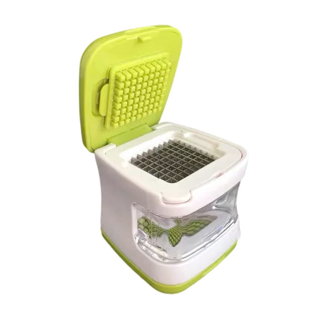 Baoblaze Mini Garlic Chopper - Stainless Steel Garlic Press & Food Mincer for Onions, Nuts, Ginger - Perfect for Meal Prep, Baby Food & Kitchen Cooking Accessories
