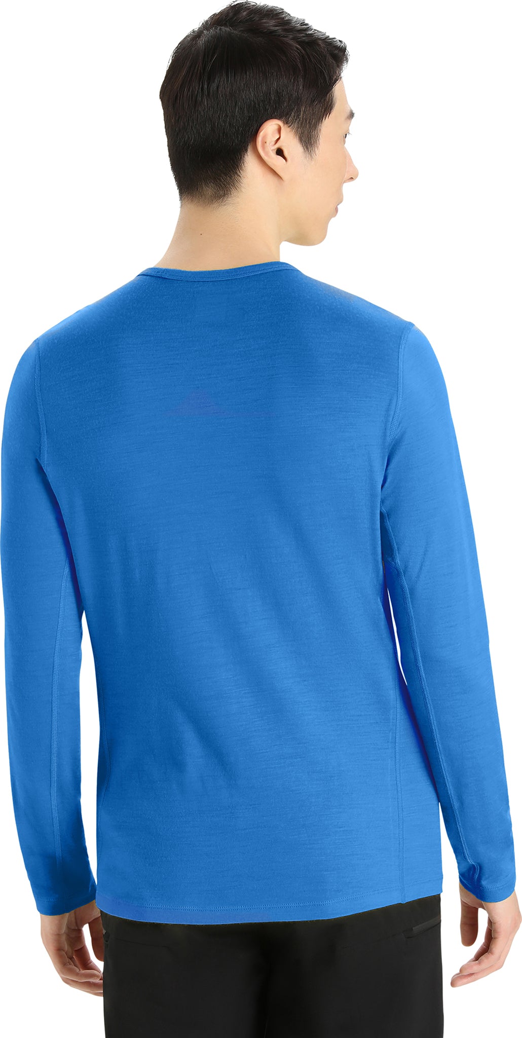 200 Oasis Long Sleeve Crew Neck T-Shirt for Men - Soft Cotton Casual Shirt - Perfect for Everyday Wear, Work & Outdoor Activities